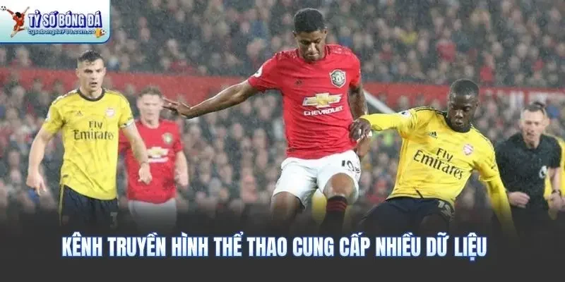 Kênh truyền hình thể thao cung cấp nhiều dữ liêu